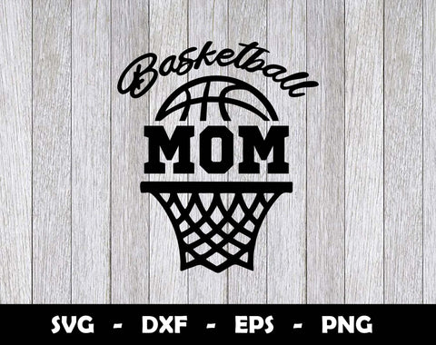 Basketball Mom SVG Cut File, Mothers Day SVG Design SVG Arthur Arellano 
