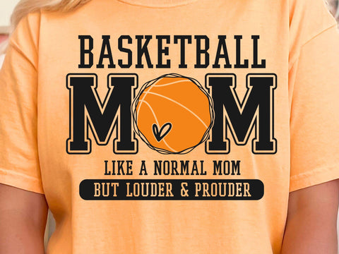 Basketball Mom Svg, Distressed Varsity Design SVG DesignDestine 
