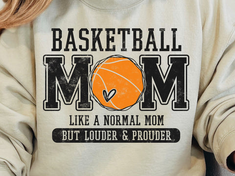 Basketball Mom Svg, Distressed Varsity Design SVG DesignDestine 