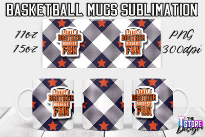 Basketball Mug Sublimation | 11 oz 15 oz Mug | PNG File | Sport Design Sublimation The T Store Design 