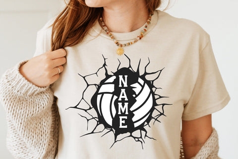 Basketball Name Svg, Soccer Ball Name, Softball Name, Volleyball Name, Baseball Name, Pickleball Name, Team Name Svg, Sports Svg SVG DesignDestine 