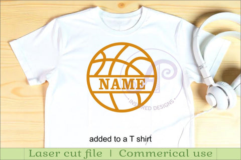Basketball name wall art sign, SVG personalized SVG APInspireddesigns 