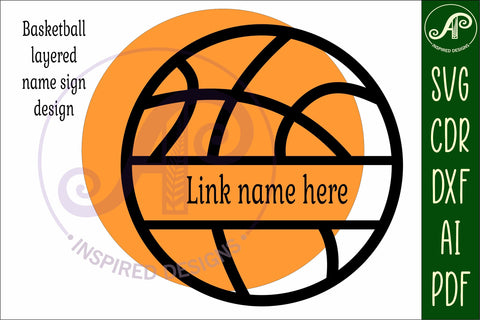 Basketball name wall art sign, SVG personalized SVG APInspireddesigns 