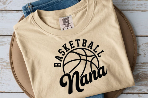 Basketball Nana Svg, Game Day Grandma Svg, Basketball Fan Svg, Basketball Nana Shirt Svg, Sports Svg SVG DesignDestine 