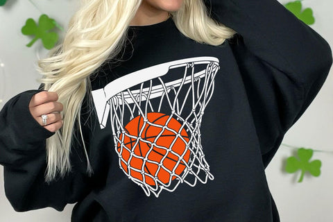 Basketball Net Vector, Basketball and Hope vector, Basketball design SVG DesignDestine 