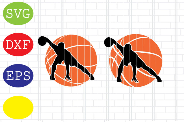 Basketball Player Svg, Basketball Clipart, Basketball Cut Files, Sport Svg, Jpg, Eps, Dxf Files SVG DigitalSvgFiles 