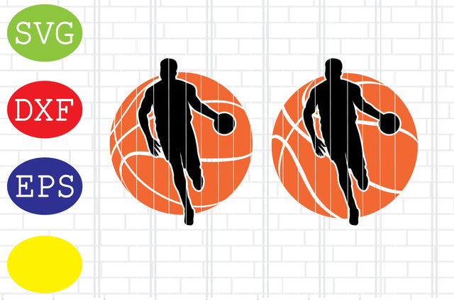 Basketball Player Svg, Basketball Clipart, Basketball Cut Files, Sport Svg, Jpg, Eps, Dxf Files SVG DigitalSvgFiles 