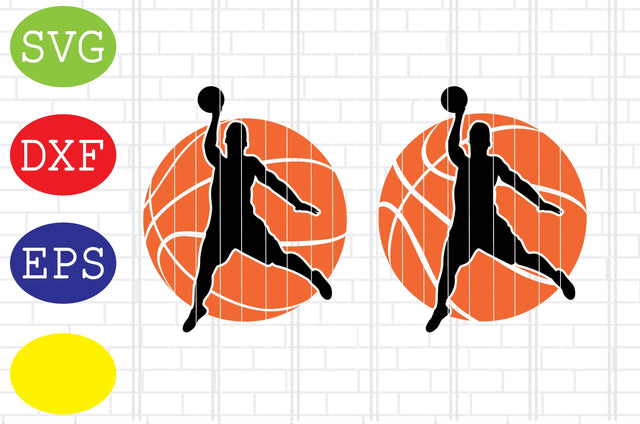 Basketball Player svg, Basketball Cut Files, Sport Svg, Jpg, Eps, Dxf Files SVG DigitalSvgFiles 
