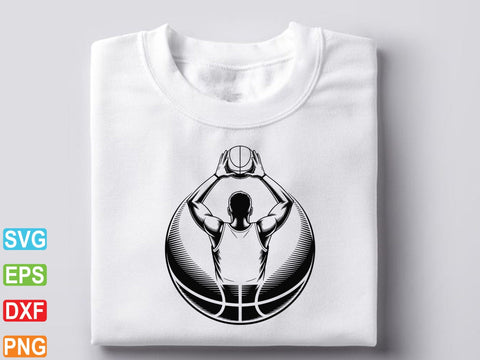 Basketball Player Svg, Game Day svg SVG Creativeart88 