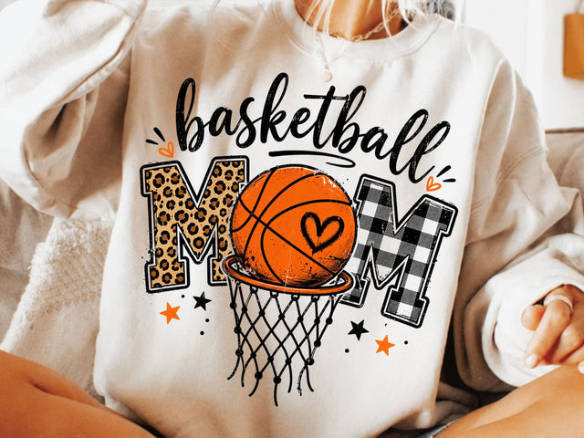 Basketball Png, Basketball Mom Png, Basketball Game Day Png, Basketball Mama Png Sublimation, Retro Basketball Glitter Png Shirt Design SVG DesignDestine 