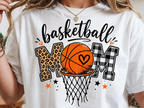 Basketball Png, Basketball Mom Png, Basketball Game Day Png, Basketball Mama Png Sublimation, Retro Basketball Glitter Png Shirt Design SVG DesignDestine 