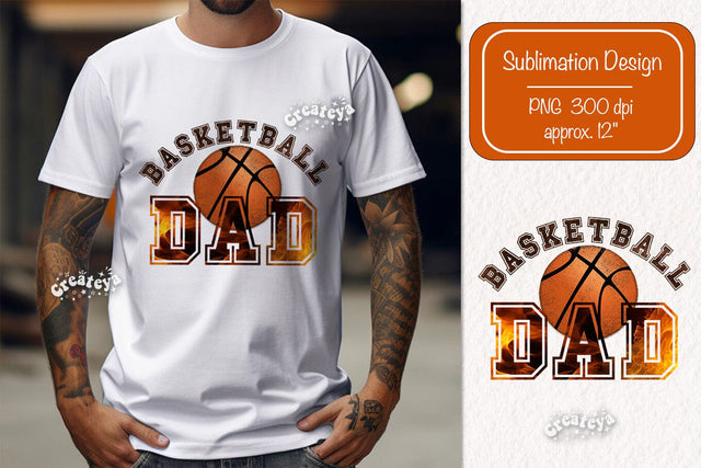 Basketball quote Basketball DAD sublimation t-shirt design Basketball png Sublimation Createya Design 