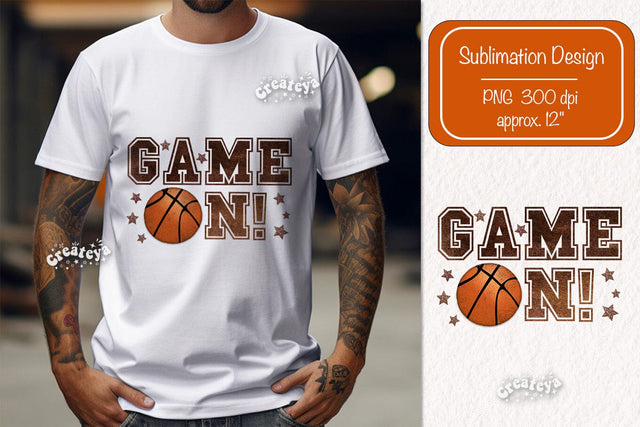 Basketball quote Basketball Game on sublimation t-shirt design Basketball png Sublimation Createya Design 