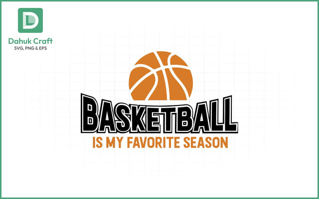 Basketball Season SVG Design Basketball SVG PNG & EPS V3 SVG dahukdesign 