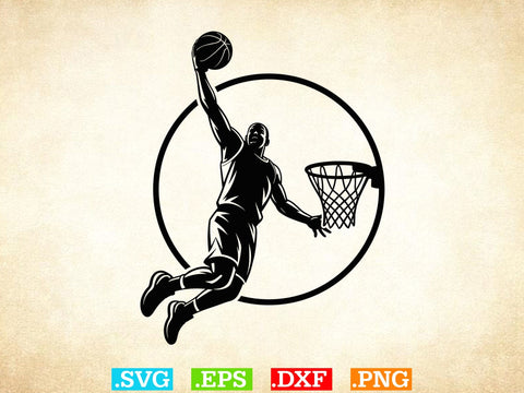 Basketball Silhouette SVG Bundle, Sport Lover Shirt, Basketball Clipart SVG Creativeart88 