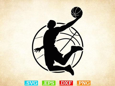 Basketball Silhouette SVG Bundle, Sport Lover Shirt, Basketball Clipart SVG Creativeart88 