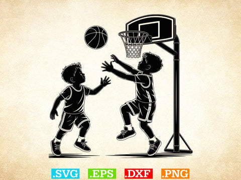 Basketball Silhouette SVG Bundle, Sport Lover Shirt, Basketball Clipart SVG Creativeart88 