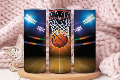 Basketball Slam Dunk 20oz Tumbler Wrap Sublimation DesignSVG 