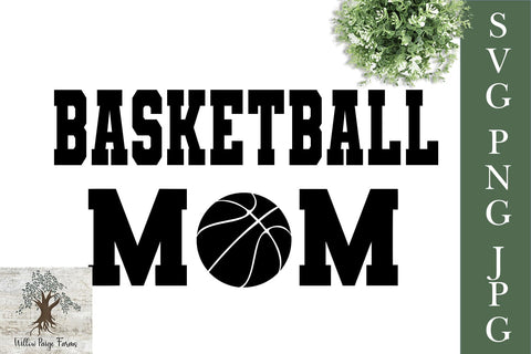 Basketball Sports Bundle SVG PNG JPG SVG Willow Paige Farms 