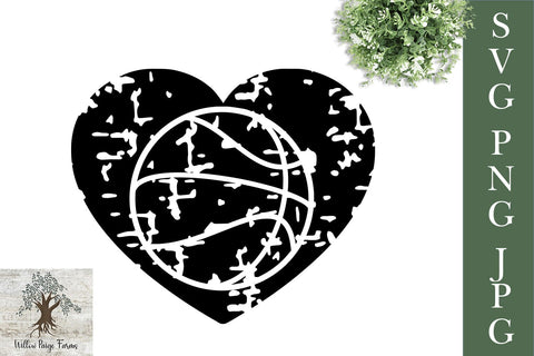 Basketball Sports Bundle SVG PNG JPG SVG Willow Paige Farms 