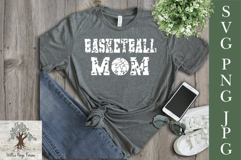 Basketball Sports Bundle SVG PNG JPG SVG Willow Paige Farms 