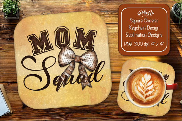 Basketball Square coaster png sublimation Basketball quote designs Square coaster Sublimation Createya Design 