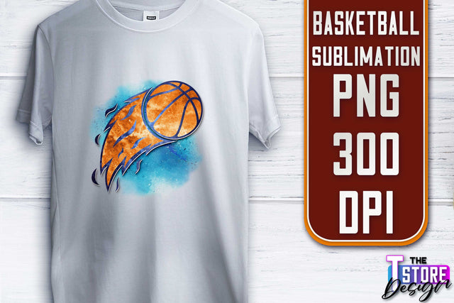 Basketball Sublimation | T-Shirt PNG Design | Sport PNG Design | Basketball Quotes Sublimation The T Store Design 