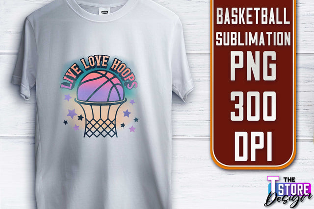 Basketball Sublimation | T-Shirt PNG Design | Sport PNG Design | Basketball Quotes Sublimation The T Store Design 
