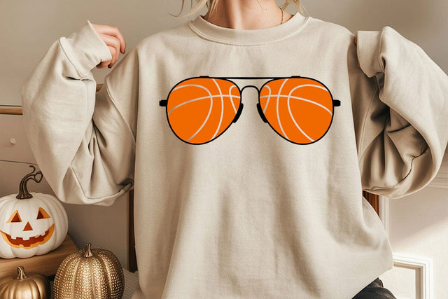 Basketball Sunglasses Svg SVG DesignDestine 