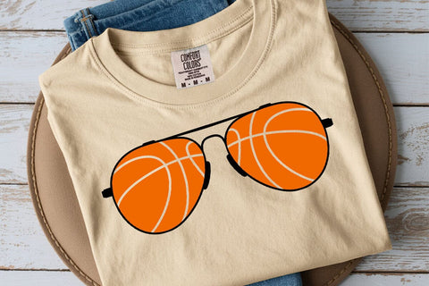 Basketball Sunglasses Svg SVG DesignDestine 