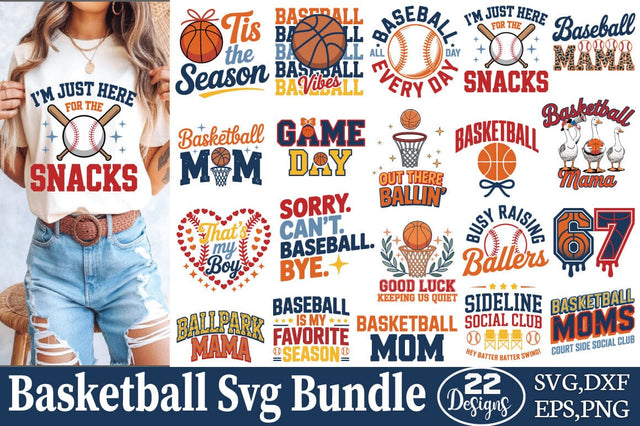 Basketball SVG Bundle, SVG Angelina750 