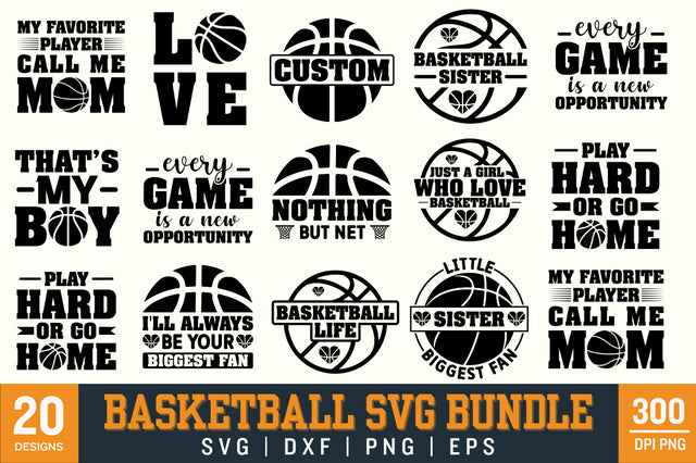 Basketball svg design bundle SVG Designangry 