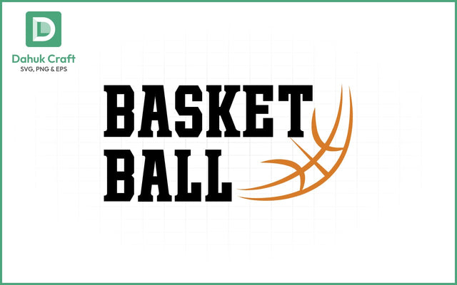 Basketball SVG Logo Design Basketball SVG PNG & EPS V12 SVG dahukdesign 