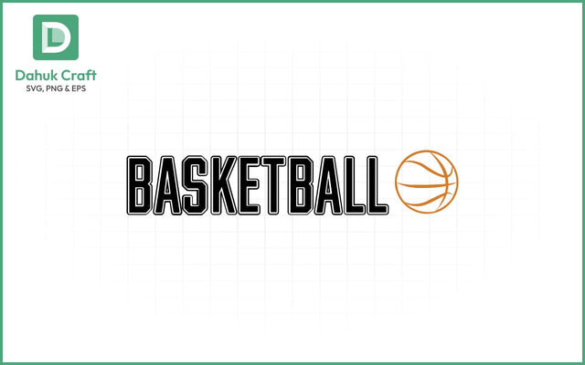 Basketball SVG Logo Design Basketball SVG PNG & EPS V13 SVG dahukdesign 