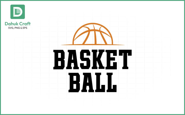 Basketball SVG Logo Design Basketball SVG PNG & EPS V15 SVG dahukdesign 