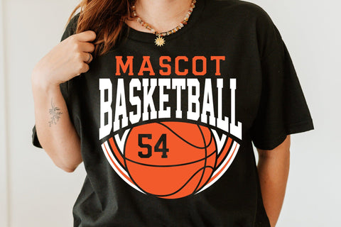 Basketball Svg Png, Basketball Team Template Svg Png, Basketball Mom Svg, Svg Files for Cricut, Basketball Team Shirts Svg SVG DesignDestine 