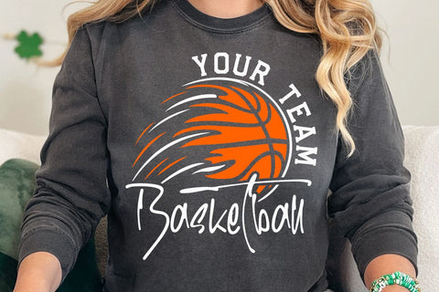 Basketball Team Name SVG Design, Cricut, Team Shirts SVG DesignDestine 