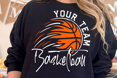 Basketball Team Name SVG Design, Cricut, Team Shirts SVG DesignDestine 