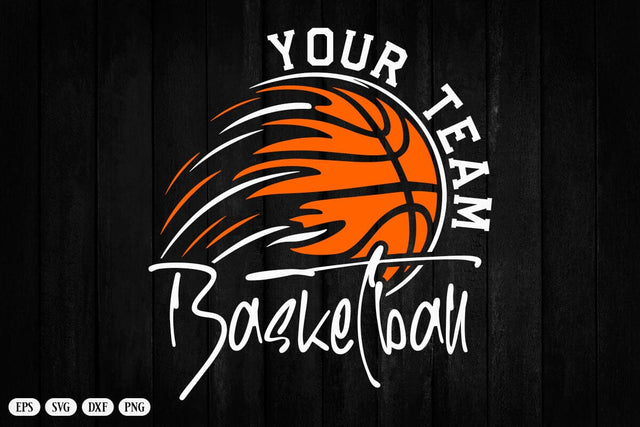 Basketball Team Name SVG Design, Cricut, Team Shirts SVG DesignDestine 