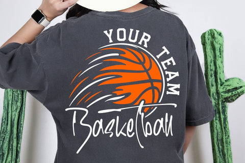 Basketball Team Name SVG Design, Cricut, Team Shirts SVG DesignDestine 