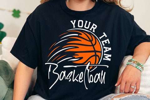 Basketball Team Name SVG Design, Cricut, Team Shirts SVG DesignDestine 