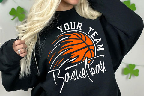 Basketball Team Name SVG Design, Cricut, Team Shirts SVG DesignDestine 