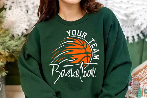 Basketball Team Name SVG Design, Cricut, Team Shirts SVG DesignDestine 