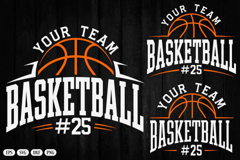 Basketball Team Svg, Png, Team Logo Template SVG DesignDestine 