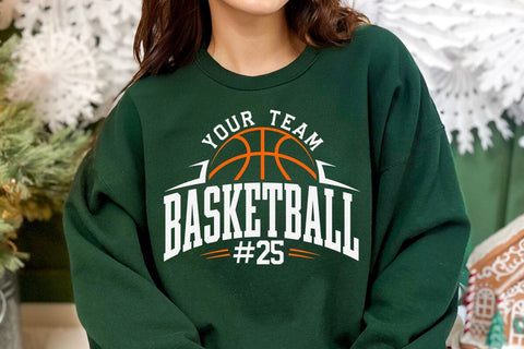 Basketball Team Svg, Png, Team Logo Template SVG DesignDestine 