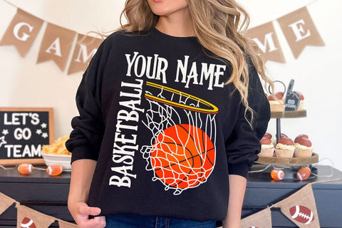 Basketball Team Svg, Team Shirts, Basketball Svg Designs, Basketball Svg, Svg Designs, Basketball Logo, Svg for Cricut, Basketball Mom Svg SVG DesignDestine 