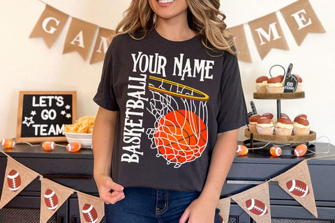 Basketball Team Svg, Team Shirts, Basketball Svg Designs, Basketball Svg, Svg Designs, Basketball Logo, Svg for Cricut, Basketball Mom Svg SVG DesignDestine 