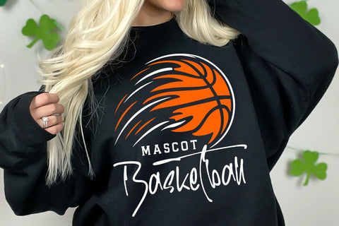 Basketball Team Svg, Team Shirts, Basketball Svg Designs, Basketball Svg, Svg Designs, Basketball Logo, Svg for Cricut, Basketball Mom Svg SVG DesignDestine 