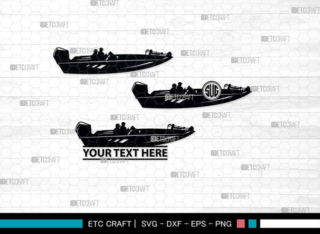 Bass Boat SVG Cut Files, Boat Silhouette, Skeeter Svg, Bass Fishing Svg, Gone Fishing Svg, Fishing Boat Svg, Fisherman Svg, Construction Bundle, SVG ETC Craft 