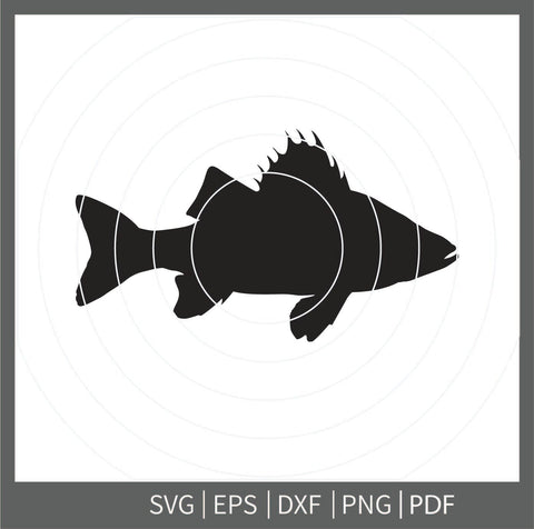 Bass fish svg, Bass monograme, Bass Clipart, Fishing Svg, Bass Fishing Silhouette, Bass Cricut, Fishing SVG, fish clipart SVG Dinvect 